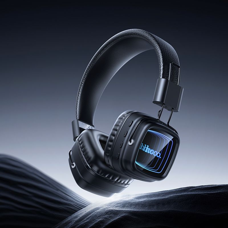 Бездротові накладні навушники HOCO W72 Earl Ⅲ abyss mirror BT headphones Brown