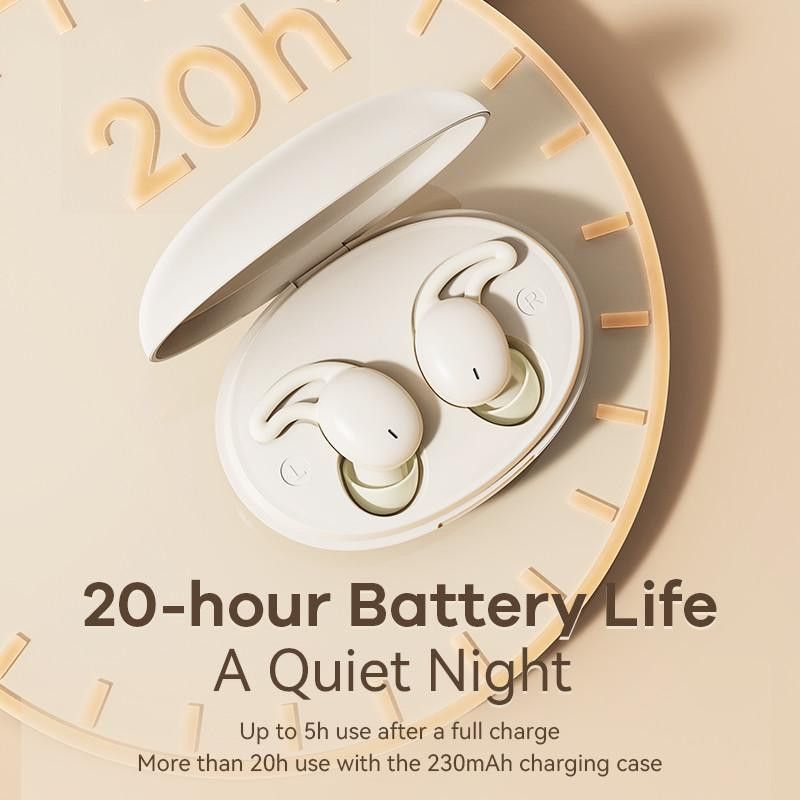 Бездротові навушники TWS REMAX Dreamer Series True Wireless Music Earbuds SleepBuds Z2 Beige