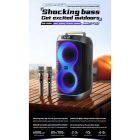 Колонка "REMAX Party lighting Wireless Portable Speaker 80W RB-MB11" Black