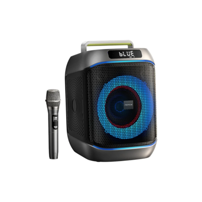 Портативна колонка REMAX RB-MB12 Party lighting Wireless Portable Speaker, 60W, Black