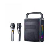 Портативна колонка REMAX RB-MB08 Lighting Party Wireless Portable Speaker, 60W, Black