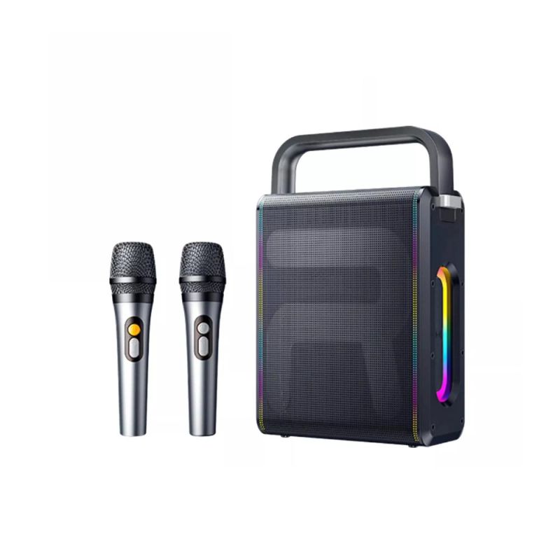 Портативна колонка REMAX RB-MB08 Lighting Party Wireless Portable Speaker, 60W, Black