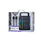 Портативна колонка REMAX RB-MB08 Lighting Party Wireless Portable Speaker, 60W, Black