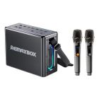 Портативна колонка  REMAX RB-M51 Chenyie Series Portable Wireless Speaker with Lights, 120W, Black