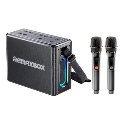 Портативна колонка  REMAX RB-M51 Chenyie Series Portable Wireless Speaker with Lights, 120W, Black
