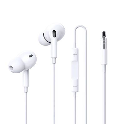 Навушники дротові REMAX Wired Earphones for Music and Call  RM-575/a/i( 3.5mm) White