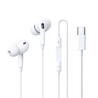 Навушники дротові REMAX Wired Earphones for Music and Call  RM-575/a/i  (Type-C) White