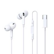 Навушники дротові REMAX Wired Earphones for Music and Call  RM-575/a/i  (Type-C) White
