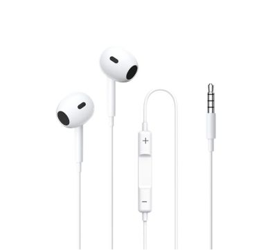 Навушники дротові REMAX Wired Earphones for Music and Call  RM-570/a/i (3.5mm) White