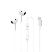 Дротові навушники  "REMAX Wired Earphones for Music and Call  RM-570/a/i" typec-White
