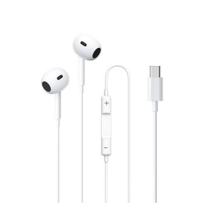 Дротові навушники  "REMAX Wired Earphones for Music and Call  RM-570/a/i" typec-White