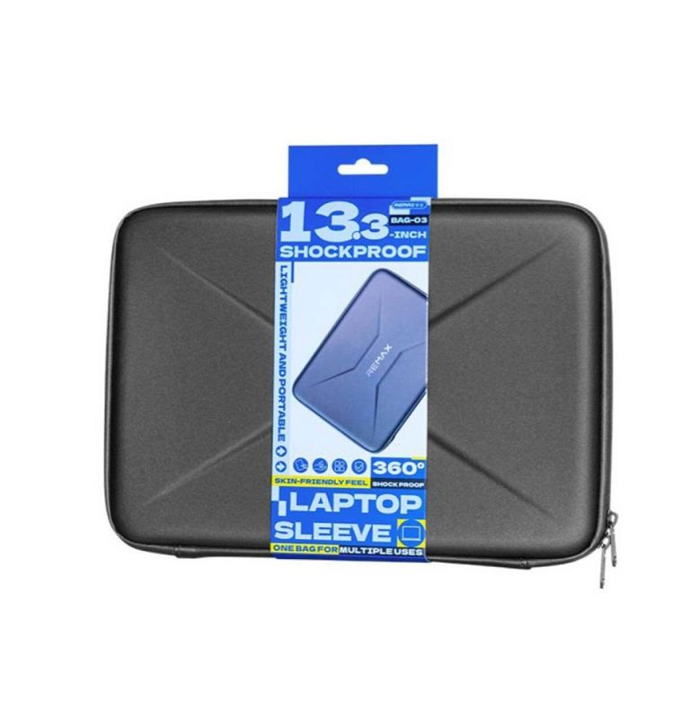 Чохол для ноутбука "REMAX 13.3-inch Shockproof Laptop Sleeve BAG-03" Black