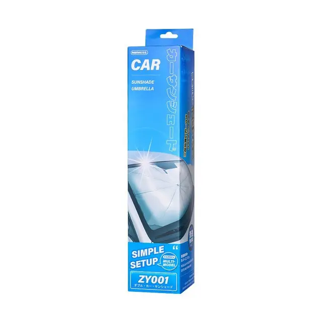 Автомобільна сонцезахисна парасолька REMAX Car sunshade umbrella ZY001 (145*81см) Black