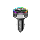 АЗП з FM-модулятором REMAX 48W RGB  frequency modulated call fast charging car charger  CC02 Tarnish