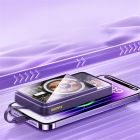 Зовнішній акумулятор REMAX Walking·Phantom Series PD20W+QC22.5W Cabled Magnetic Wireless Charging Power Bank 10000mAh RPP-580 Black