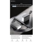 Зовнішній акумулятор REMAX Protector Series LED Light PD27 Fast Charging Power Bank 60000mAh FP-5 Gray
