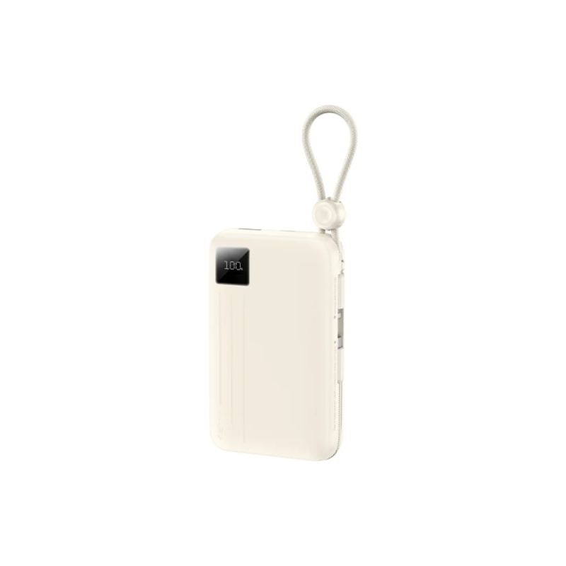 Зовнішній акумулятор REMAX 22.5W Dual cables fast charging power bank 20000mAh FC-15 Beige