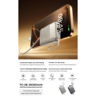 Зовнішній акумулятор REMAX 22.5W Fast Charging Cables Power Bank 20000mAh FC-06 grey