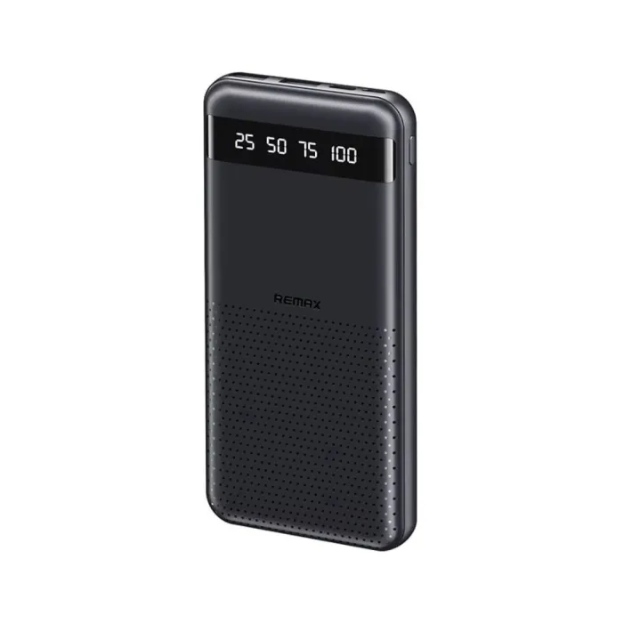 Зовнішній акумулятор REMAX Hintom 2.4A Fast Charging Power Bank 10000mAh RPP-10 Black
