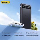 Зовнішній акумулятор REMAX Hintom 2.4A Fast Charging Power Bank 10000mAh RPP-10 Black