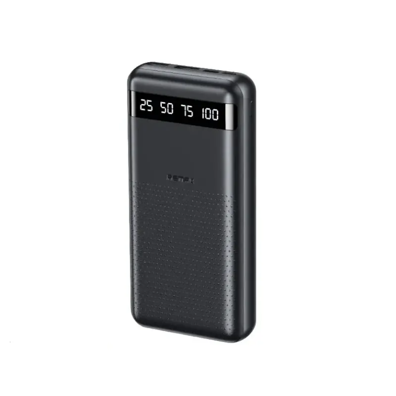 Зовнішній акумулятор REMAX Hintom 2.4A Fast Charging Power Bank 20000mAh RPP-11 Black