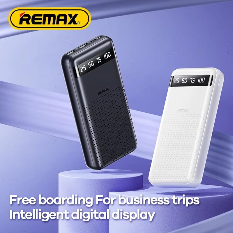 Зовнішній акумулятор REMAX Hintom 2.4A Fast Charging Power Bank 20000mAh RPP-11 Black