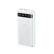 Зовнішній акумулятор REMAX Hintom 2.4A Fast Charging Power Bank 20000mAh RPP-11 White