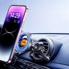 Автотримач для телефона REMAX Universal air outlet magnetic car holder RM-C14 Black