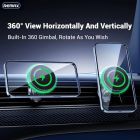 Автотримач для телефона з БЗП REMAX MagSafe Magnetic 15W Wireless Charging Car Mount RM-C01 Black