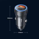 Автомобільний зарядний пристрій REMAX Seaya Series 30W PD+QC 1A+1C Fast Charging Car Charger RCC335 Tarnish