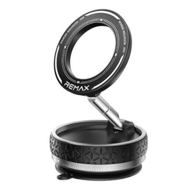 Автотримач для телефона REMAX Multi functional vacuum suction cup rotatable magnetic holder RM-C51 Black