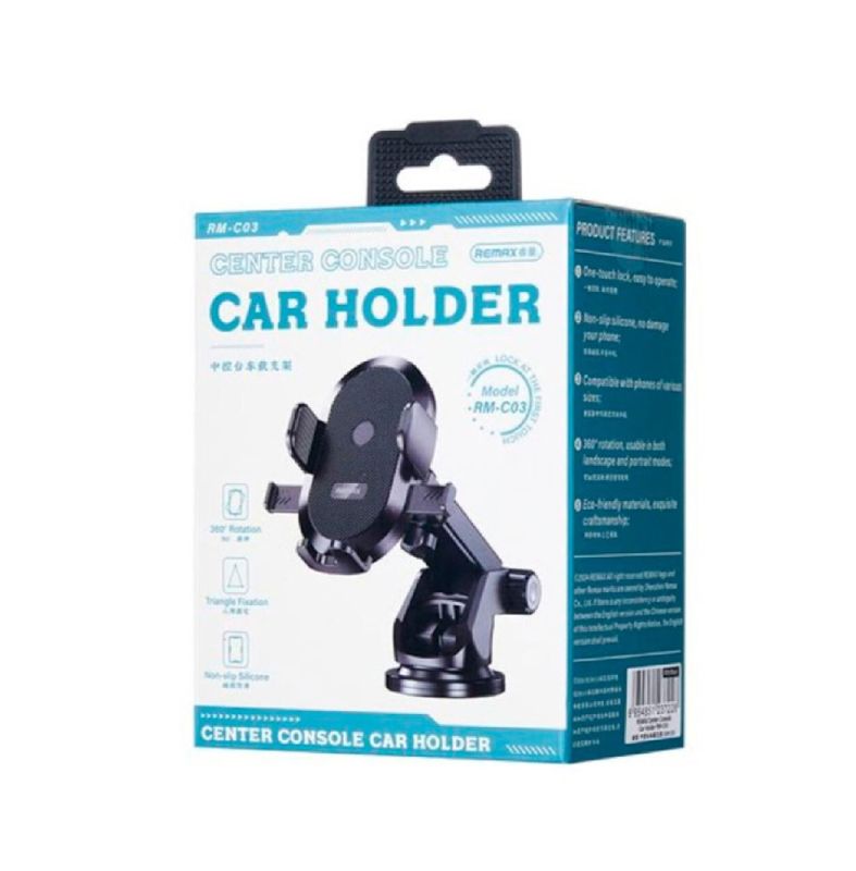 Автотримач для телефона REMAX Dashboard Car Holder RM-C03 Black