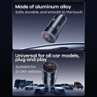 Автомобільний зарядний пристрій REMAX Tangee Series 3A 1A+1C Multi-compatible Car Charger RCC361 Black