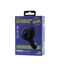 АЗП з FM-модулятором REMAX Lodi Series All-in-One 54.5W PD+QC 2A+1C Fast Car Charge  RCC331 Black