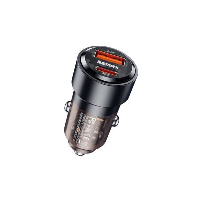 Автомобільний зарядний пристрій REMAX Walking Series 75W PD+QC 1C+1A Fast Car Charger RCC360 Black