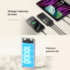 Зовнішній акумулятор REMAX Piloteer Series 20W+22.5W Fast Charging Power Bank 10000mAh RPP-71 Black