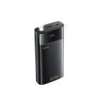 Зовнішній акумулятор REMAX 20+22.5 LED Flashlight Fast Charging Cables Power Bank 20000mAh FC-12 Black
