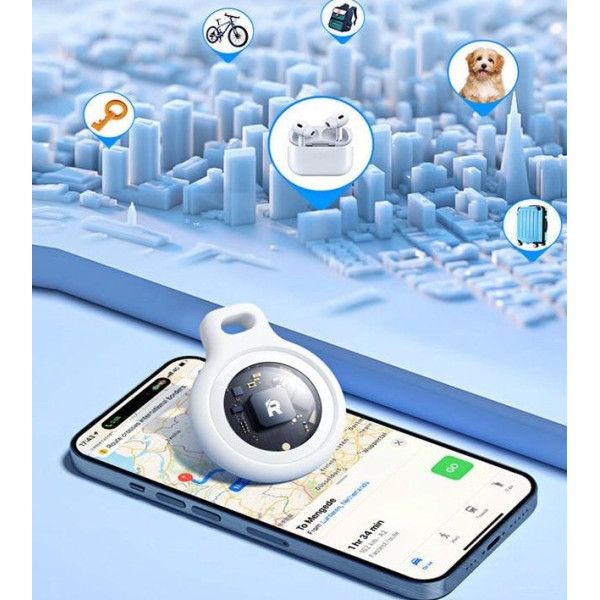 Трекер "REMAX Smart Global Position Tracking Item Finder  RT-G2303" White