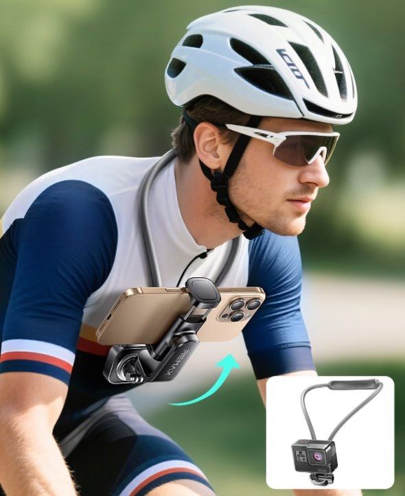 Тримач REMAX First perspective neck  universal phone holder  RM-C55" Black