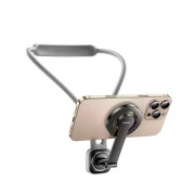 Тримач "REMAX First perspective neck  magnetic phone holder RM-C56" Grey