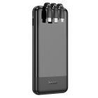Зовнішній акумулятор HOCO J114 Charger power bank with cable and digital display(10000mAh) Black