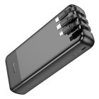 Зовнішній акумулятор HOCO J114A Charger power bank with cable and digital display(20000mAh) Black