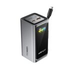 Зовнішній акумулятор ACEFAST M33-20000 100W fast charging power bank with cable and TFT display metal gray