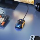 Маніпулятор миша HOCO GM51 Sky luminous gaming wired mouse black＆yellow