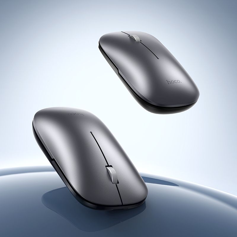 Миша HOCOGM43 Adelanto dual-mode wireless mouse(rechargeable version) deep space gray