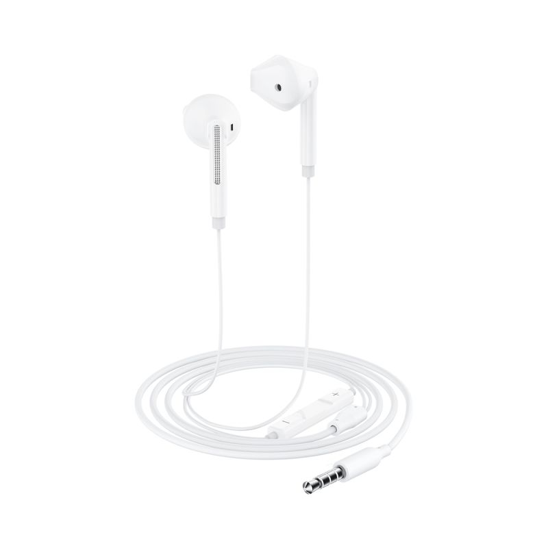 Навушники ACEFAST L14 3.5mm semi-in-ear wired earphones with mic White