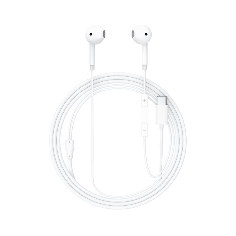 Навушники ACEFAST L13 USB-C semi-in-ear wired earphones with mic White