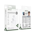 Навушники ACEFAST L13 USB-C semi-in-ear wired earphones with mic White