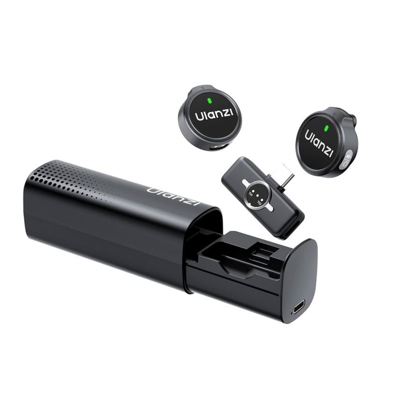 Бездротова мікрофонна система Ulanzi A21 Wireless Microphone(Black-Type C)
