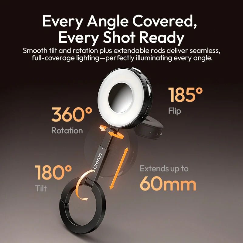 Відеосвітло Ulanzi ML05 MagLock Fill Light (Black)